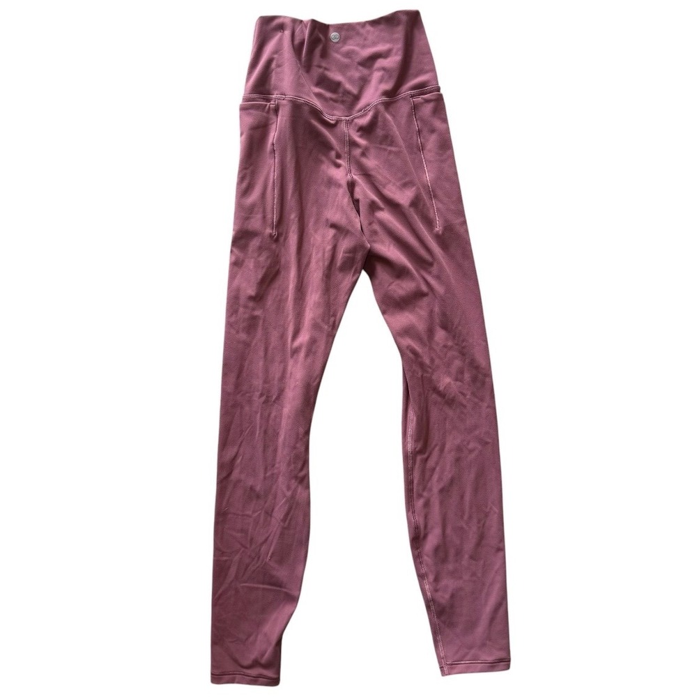 Calia Inspire High-Rise 7/8 Leggings Mauve Plum WAX14202 Womens Size Small NWT